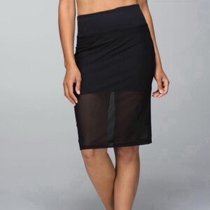 lululemon Black Casual  Meesh Skirt